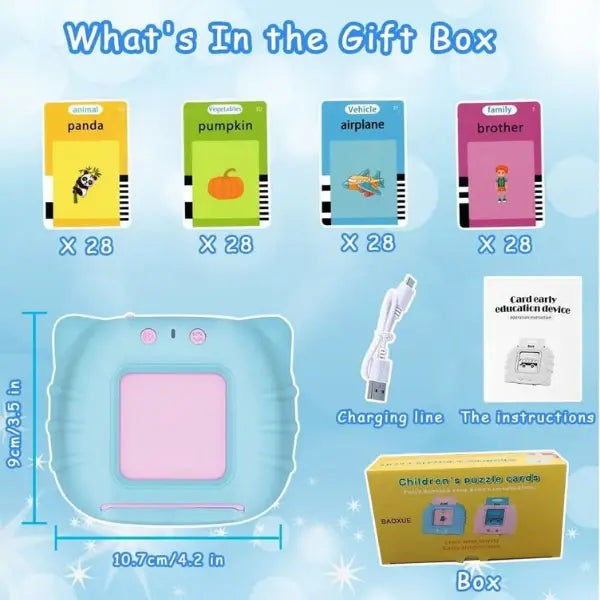 Talking Flash Cards for Toddlers | 112 Educational Learning Cards for Kids 2-6 Years