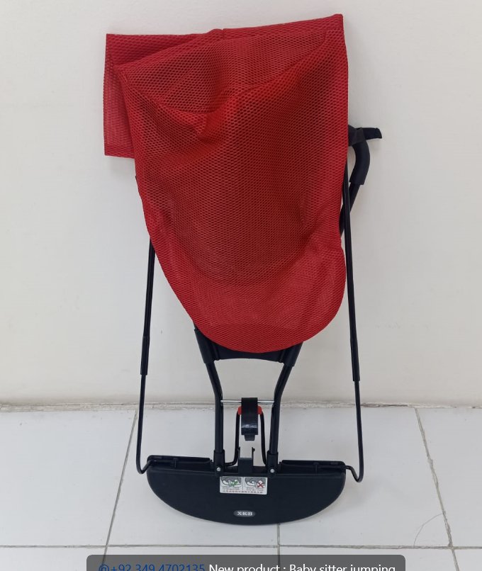 CuddleCloud™ Foldable Baby Bouncing Chair with Toy Bar