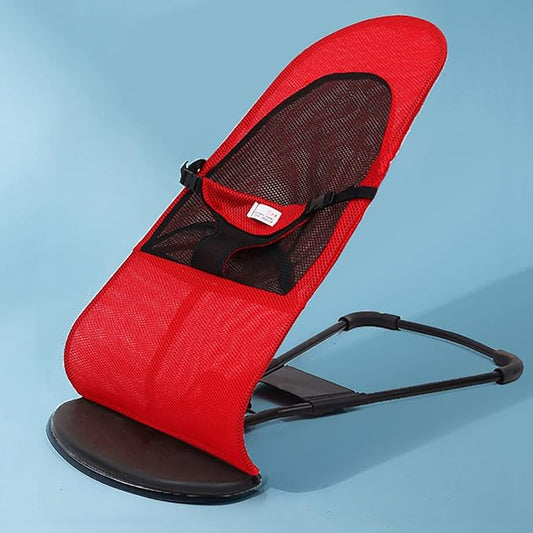 CuddleCloud™ Foldable Baby Bouncing Chair with Toy Bar