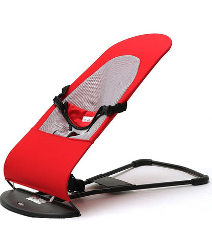 CuddleCloud™ Foldable Baby Bouncing Chair with Toy Bar