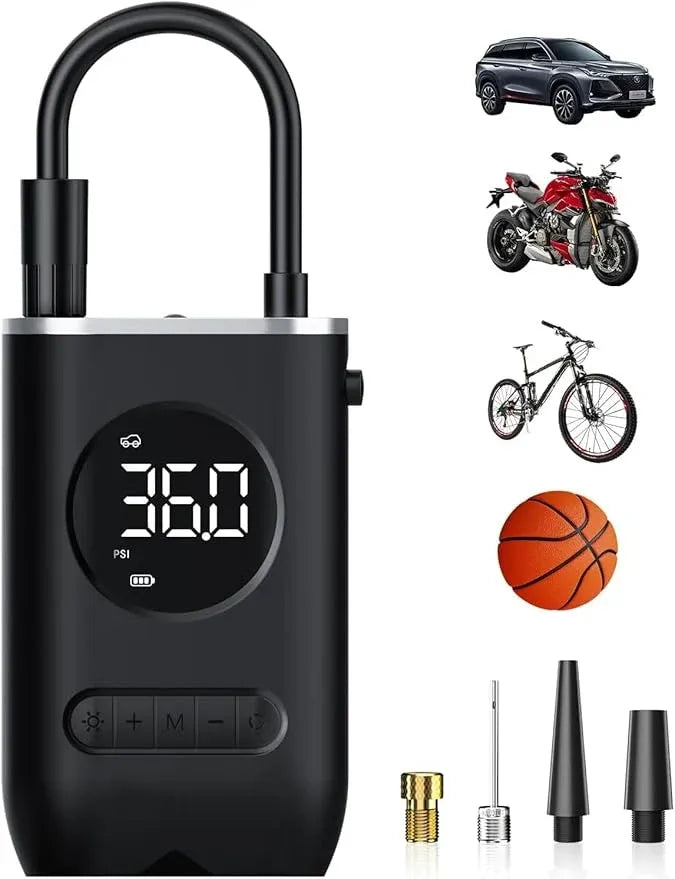 Portable Digital Tire Inflator Air Pump