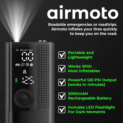 Lenovo - Portable Car Air Compressor