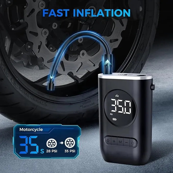 Portable Digital Tire Inflator Air Pump