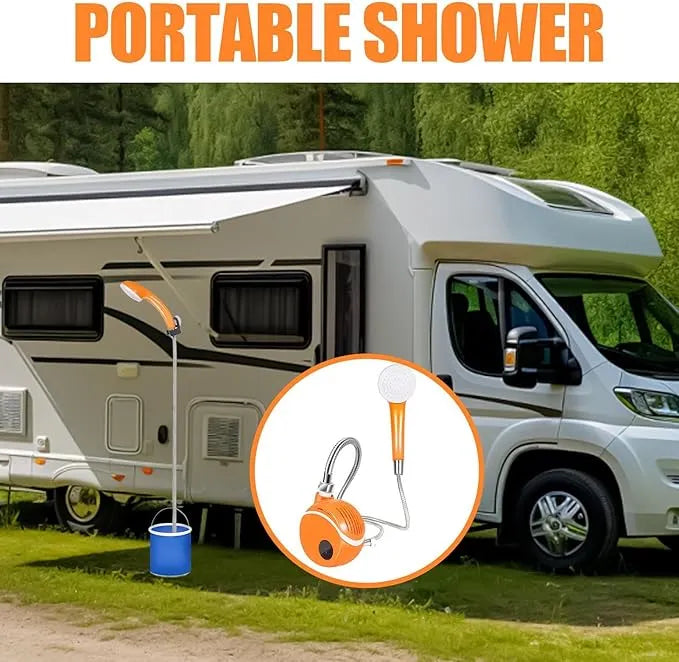 Portable Electric Instant Water Heater Shower Head